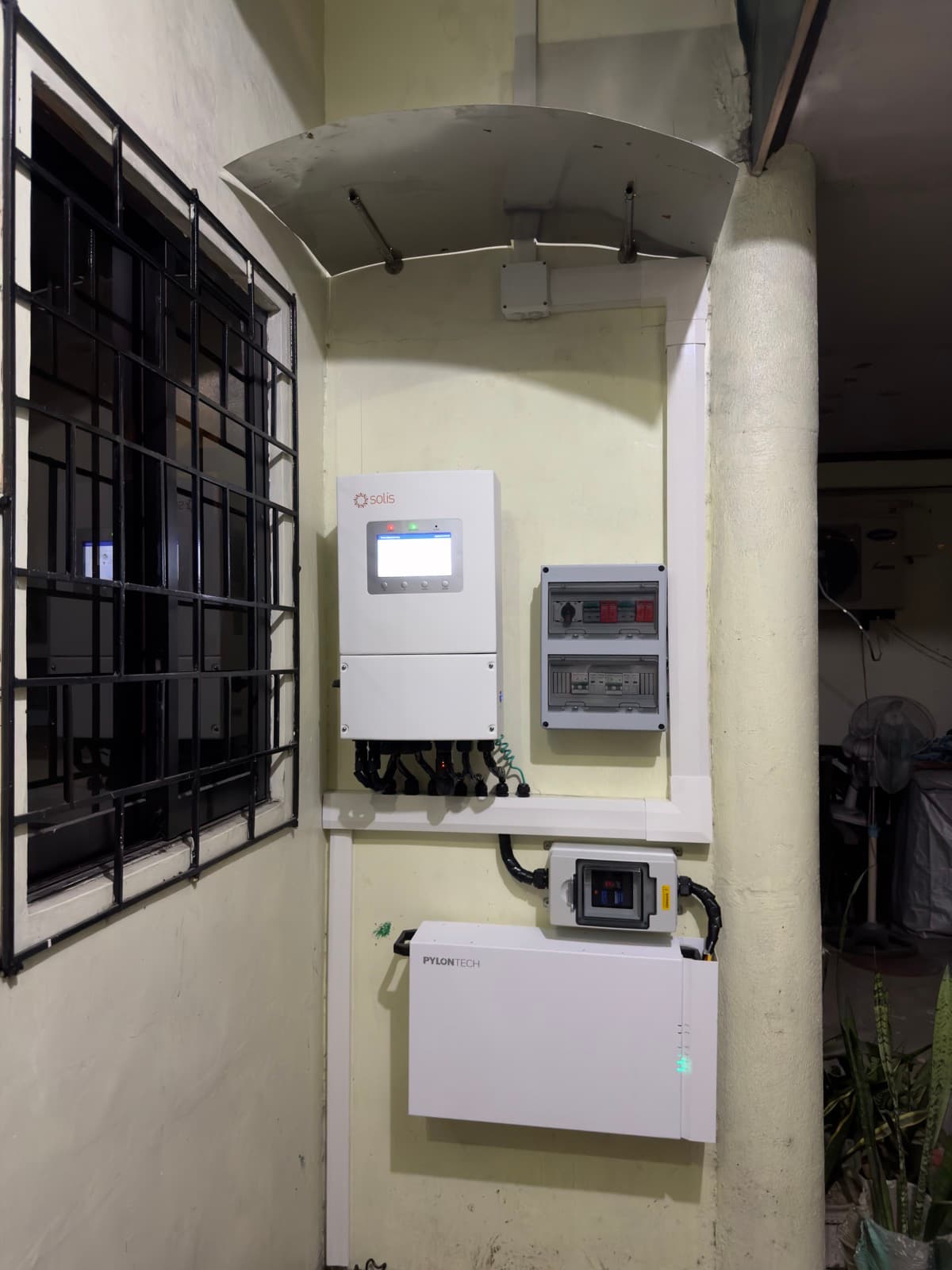 1st 5KW Solar PV Hybrid System view 2