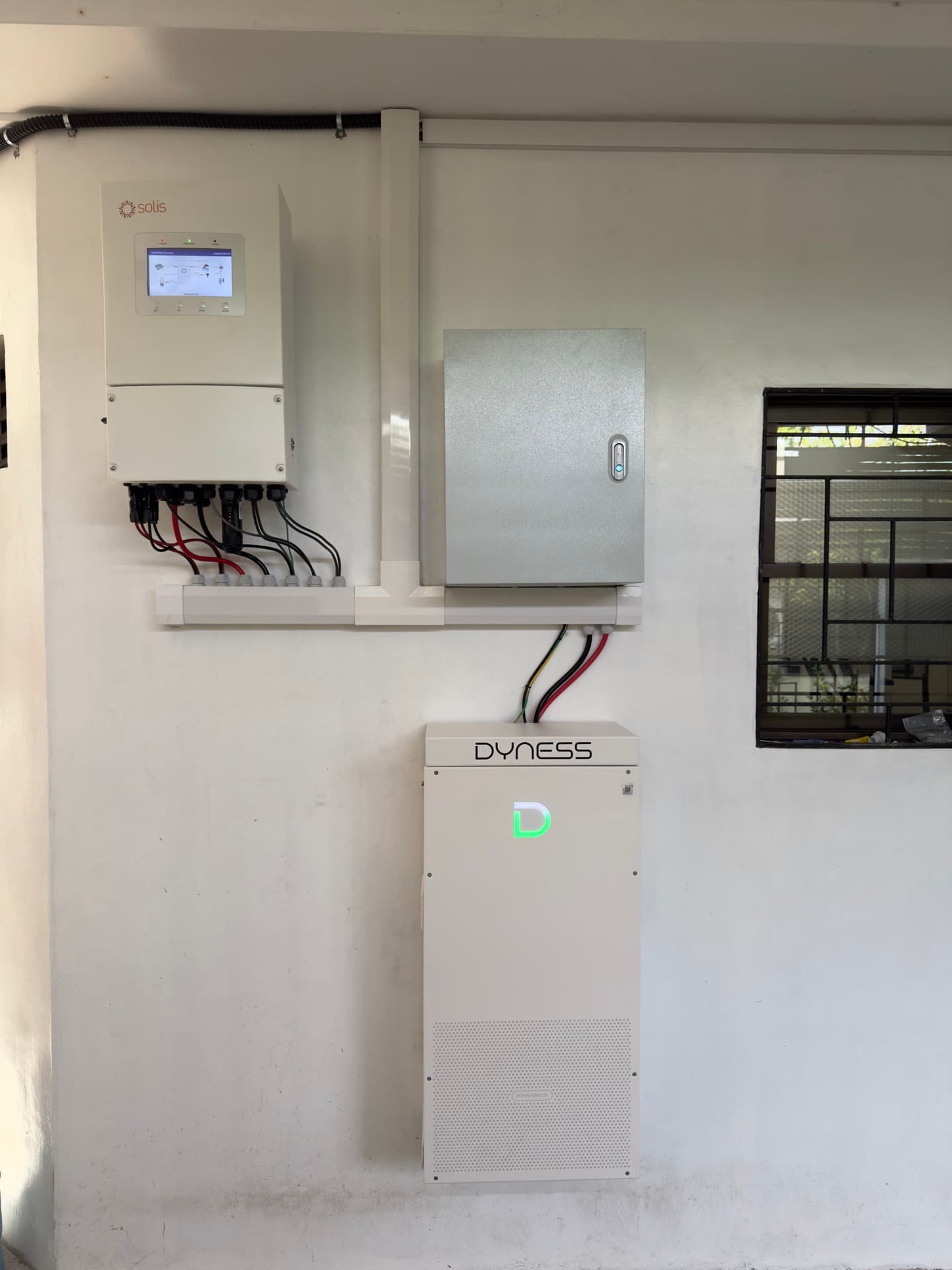 Pilot Project 6KW Solar PV Hybrid System view 2