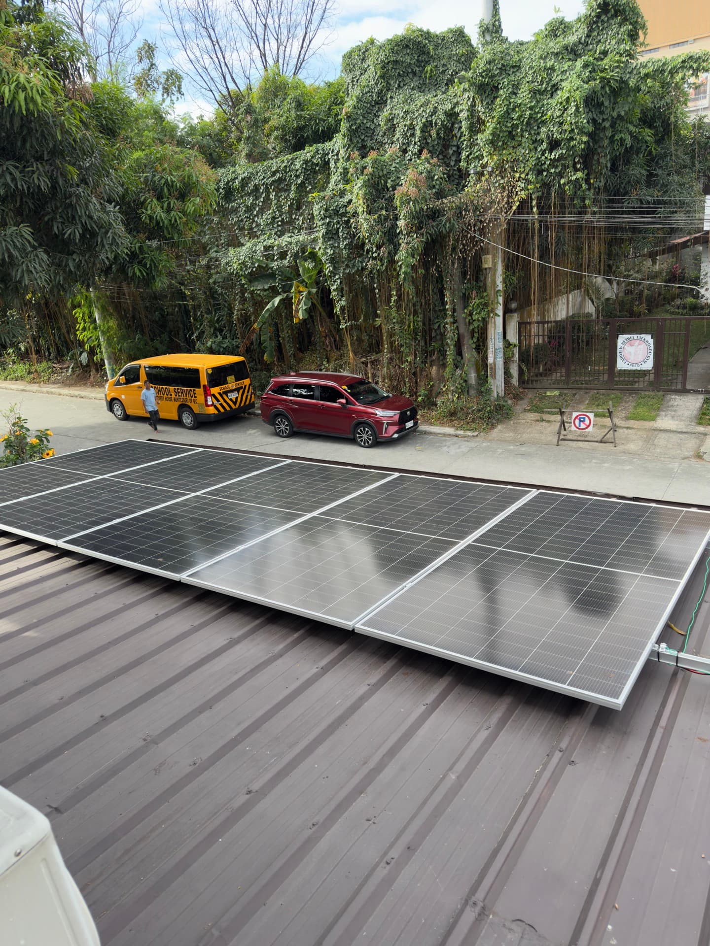 Pilot Project 6KW Solar PV Hybrid System view 3